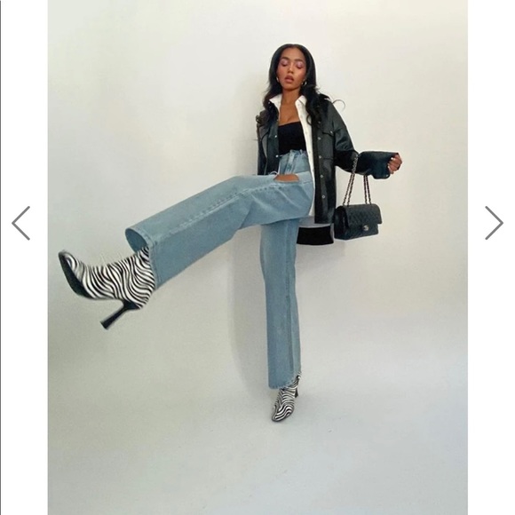 Brooklyn Slash Boyfriend Jeans - Picture 3 of 5